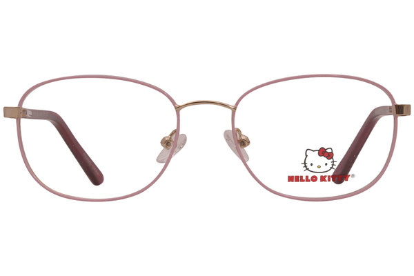  Hello Kitty HK323 Eyeglasses Youth Girl's Full Rim Oval Optical Frame 