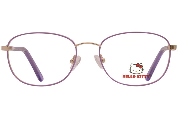  Hello Kitty HK323 Eyeglasses Youth Girl's Full Rim Oval Optical Frame 