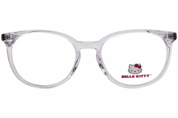  Hello Kitty HK35146 Eyeglasses Youth Kids Full Rim Round Shape 