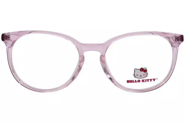  Hello Kitty HK35146 Eyeglasses Youth Kids Full Rim Round Shape 