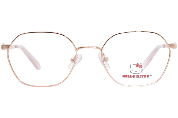  Hello Kitty HK356 Eyeglasses Youth Kids Full Rim Rectangle Shape 