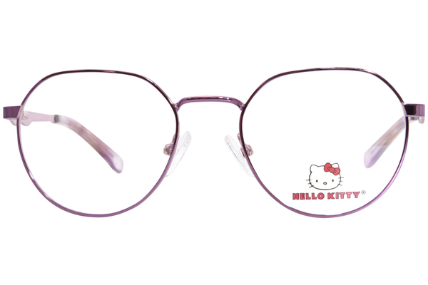  Hello Kitty HK359 Eyeglasses Youth Kids Full Rim Round Shape 