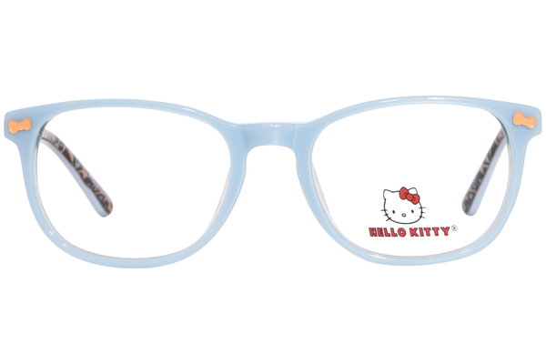  Hello Kitty HK369 Eyeglasses Youth Kids Full Rim Rectangle Shape 
