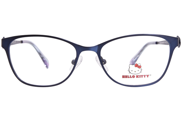  Hello Kitty HK370 Eyeglasses Youth Kids Full Rim Rectangle Shape 