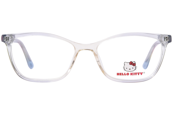  Hello Kitty HK373 Eyeglasses Youth Kids Girl's Full Rim Rectangle Shape 