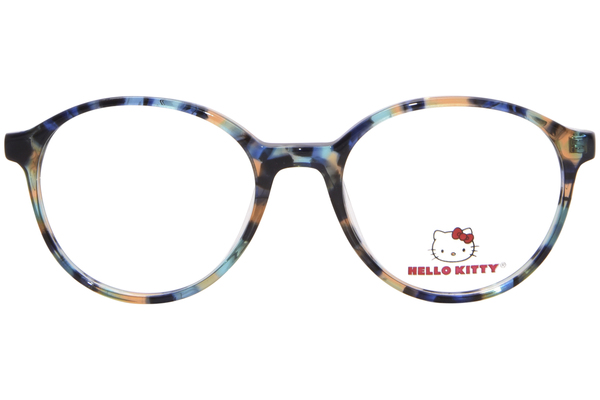  Hello Kitty HK377 Eyeglasses Youth Kids Girl's Full Rim Oval Shape 