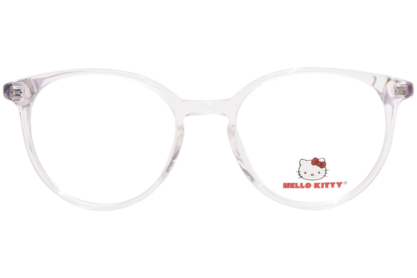  Hello Kitty HK382 Eyeglasses Youth Kids Girl's Full Rim Round Shape 