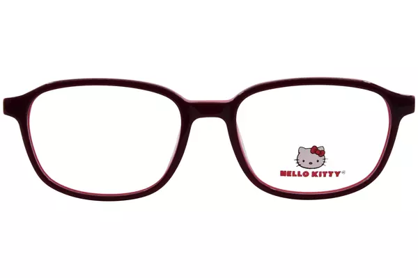  Hello Kitty HK390 Eyeglasses Youth Kids Girl's Full Rim Oval Shape 