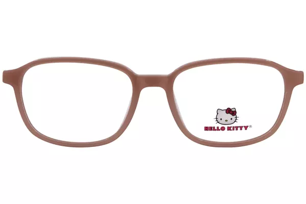  Hello Kitty HK390 Eyeglasses Youth Kids Girl's Full Rim Oval Shape 