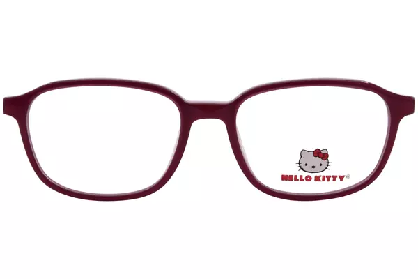  Hello Kitty HK390 Eyeglasses Youth Kids Girl's Full Rim Oval Shape 