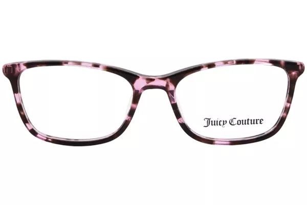  Juicy Couture JU-317 Eyeglasses Youth Kids Girl's Full Rim Rectangle Shape 