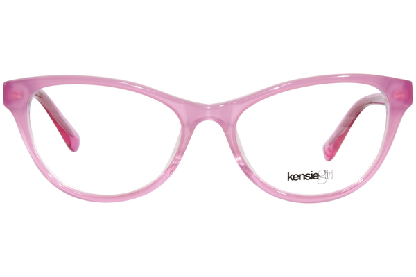  Kensie Collab Eyeglasses Youth Girl's Full Rim Cat Eye 