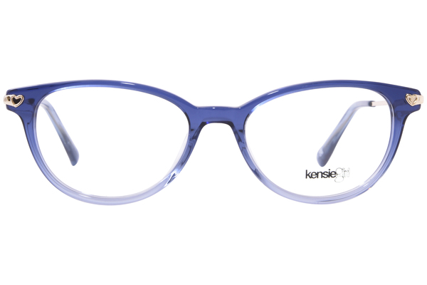  Kensie Hoodie Eyeglasses Youth Girl's Full Rim Cat Eye 