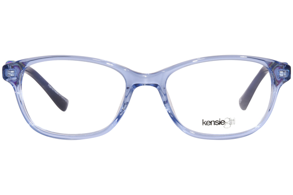  Kensie Humor Eyeglasses Youth Girl's Full Rim Rectangle Shape 