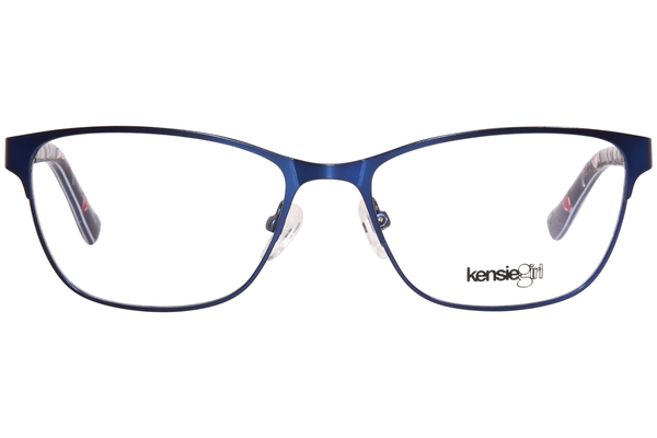  Kensie Patch Eyeglasses Youth Girl's Full Rim Square Shape 