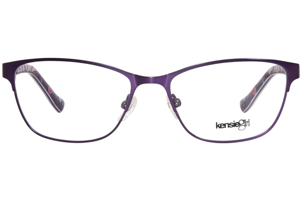  Kensie Patch Eyeglasses Youth Girl's Full Rim Square Shape 