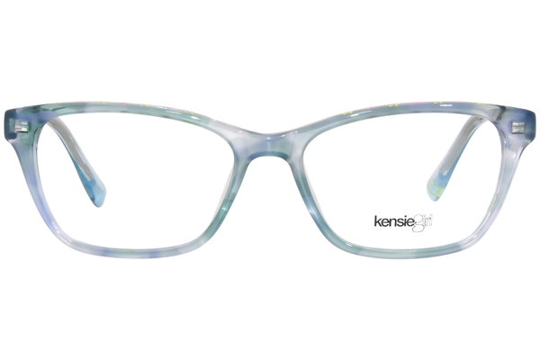 Kensie Rebellious Eyeglasses Youth Girl's Full Rim Square Shape 