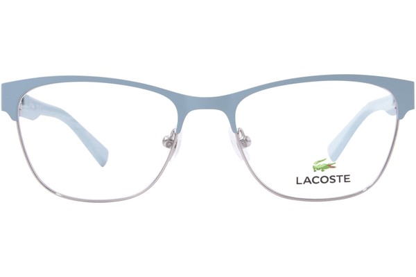  Lacoste L3112 Eyeglasses Youth Kids Girl's Full Rim Rectangle Shape 