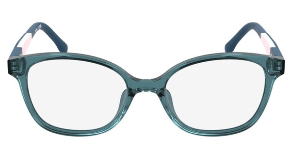  Lacoste L3662 Eyeglasses Youth Kids Girl's Full Rim Rectangle Shape 