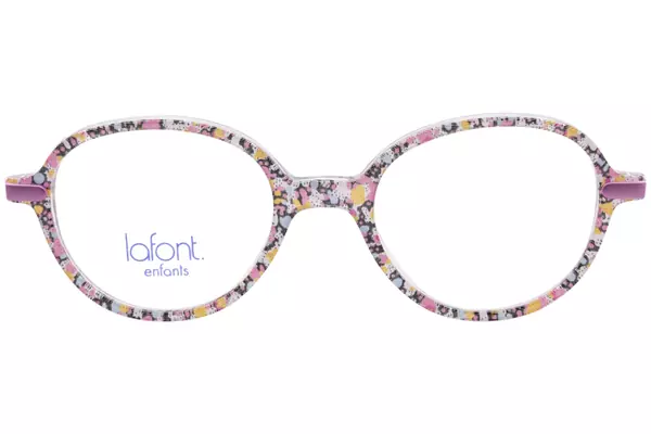  Lafont Ice-Cream Eyeglasses Youth Kids Full Rim Round Shape 