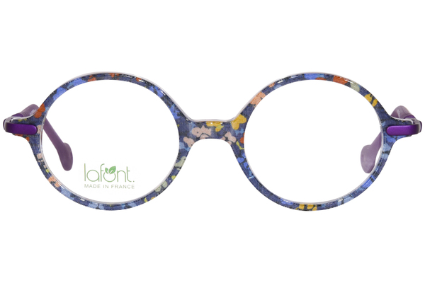  Lafont Micmac Eyeglasses Youth Kids Girl's Full Rim Round Shape 