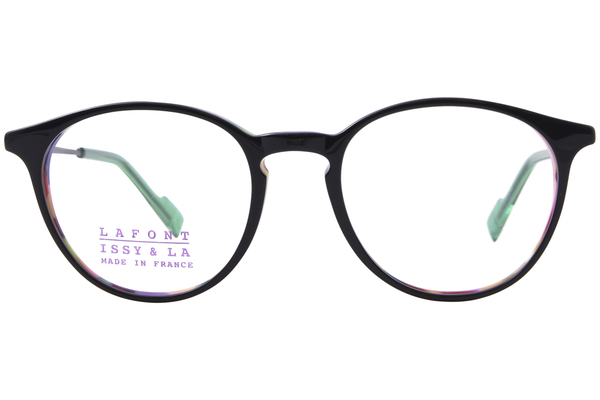  Lafont Onze Eyeglasses Youth Kids Full Rim Round Shape 