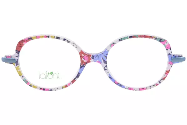  Lafont Paris Odile Eyeglasses Youth Kids Girl's Full Rim Butterfly Shape 