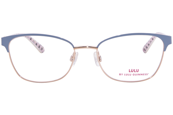  Lulu By Lulu Guinness LK042 Eyeglasses Youth Kids Girl's Full Rim Cat Eye 