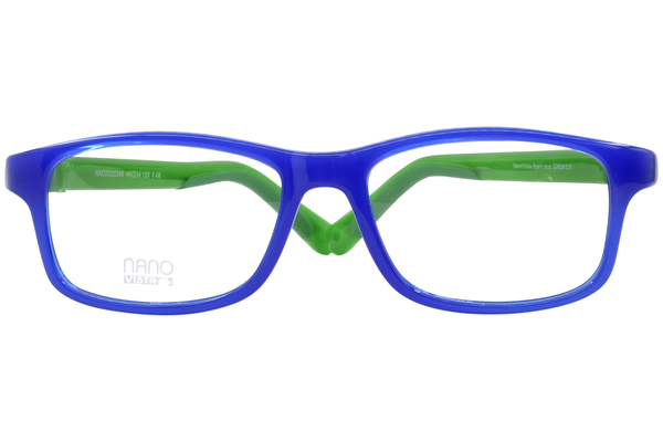  Nano Vista Crew-3.0 NAO302 Eyeglasses Youth Kids Full Rim Rectangle Shape 