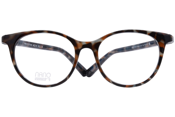  Nano Vista Glitch-3.0 NAO315 Eyeglasses Youth Kids Full Rim Round Shape 