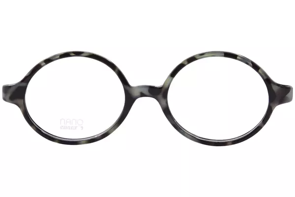  Nano Vista Loading-3.0 NAO327 Eyeglasses Youth Kids Full Rim Round Shape 