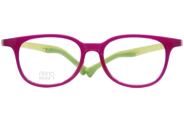 Nano Vista Pixel-3.0 NAO307 Eyeglasses Youth Kids Full Rim Round Shape 