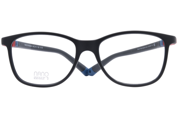  Nano Vista Quest-3.0 NAO316 Eyeglasses Youth Kids Full Rim Square Shape 