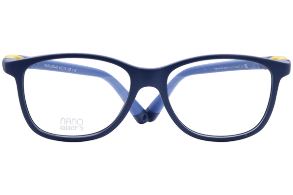  Nano Vista Quest-3.0 NAO316 Eyeglasses Youth Kids Full Rim Square Shape 