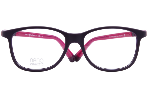 Nano Vista Quest-3.0 NAO316 Eyeglasses Youth Kids Full Rim Square Shape 