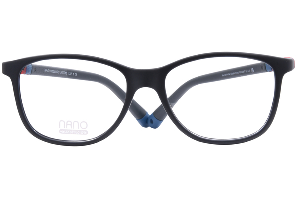  Nano Vista Quest-SC-3.0 NAO316 Eyeglasses Youth Kids Full Rim w/Clip-On 