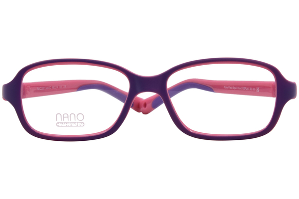  Nano Vista Replay-SC-3.0 NAO300 Eyeglasses Youth Kids Full Rim w/Clip-On 