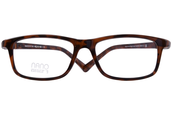  Nano Vista Sleek-Crew-3.0 NAO310 Eyeglasses Youth Kids Full Rim Rectangle Shape 
