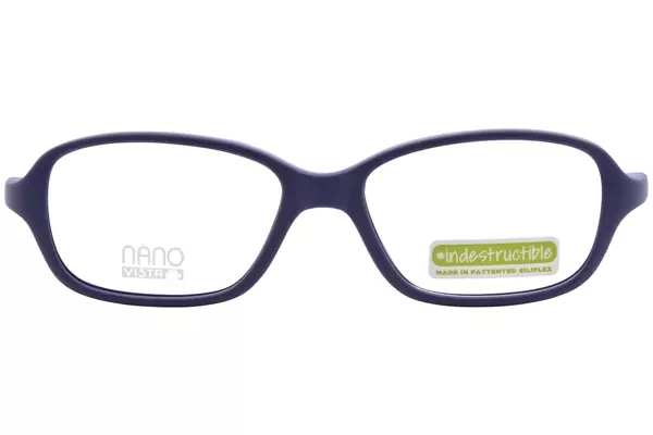  Nano Vista Sleek-Replay-3 NAO309 Eyeglasses Youth Kids Full Rim Rectangle Shape 