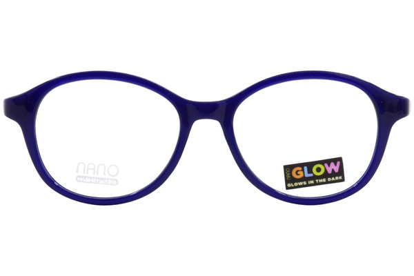  Nano Vista Sprite Glow-3.0 NAO306 Eyeglasses Youth Kids Full Rim Round Shape 