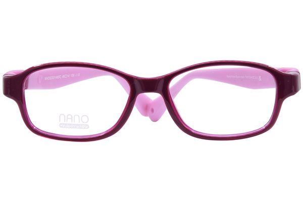  Nano Vista Twitch-SC-3.0 NAO323 Eyeglasses Youth Kids Full Rim w/Clip-On 