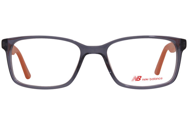  New Balance Kids NBK143 Eyeglasses Youth Boys Full Rim Square Optical Frame 
