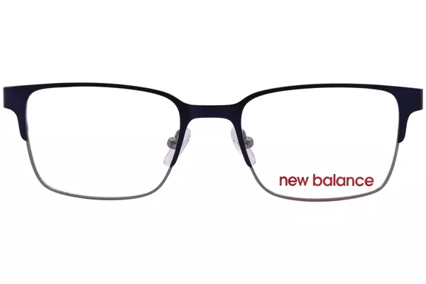  New Balance NBK182 Eyeglasses Youth Kids Boy's Full Rim Rectangle Shape 