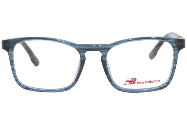  New Balance NBK5048 Eyeglasses Youth Boy's Full Rim Rectangular Optical Frame 