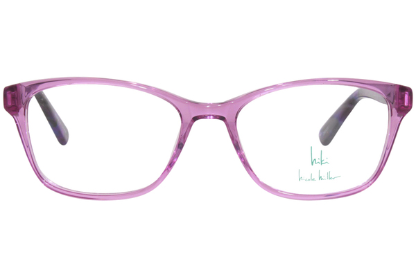  Nicole Miller Cleo Eyeglasses Youth Girl's Full Rim Square Shape 