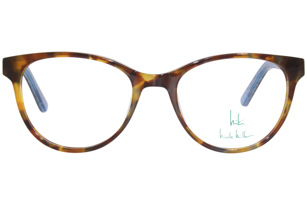  Nicole Miller Finley Eyeglasses Youth Girl's Full Rim Round Shape 
