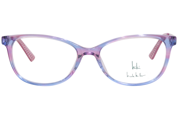  Nicole Miller Layla Eyeglasses Youth Girl's Full Rim Square Shape 