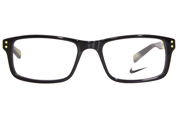  Nike 5537 Eyeglasses Youth Kids Full Rim Rectangle Shape 