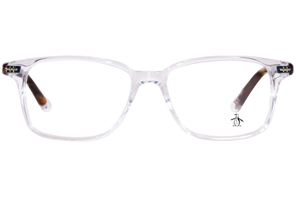  Original Penguin The Leopold Jr Eyeglasses Youth Kids Full Rim Rectangle Shape 