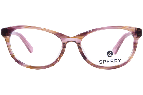  Sperry Sandown Eyeglasses Youth Kids Girl's Full Rim Oval Shape 